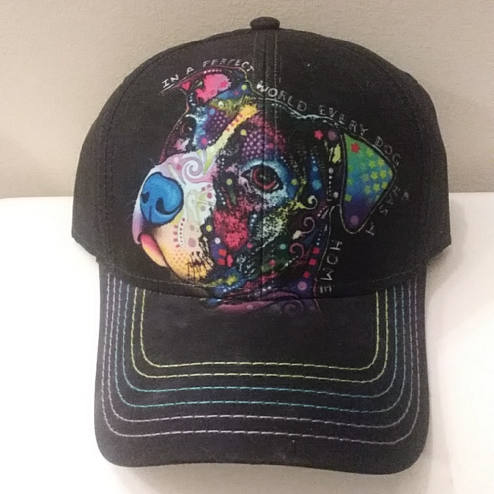Dean Russo Pittie Hat In a perfect world every dog has a home